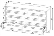 Комод Интерлиния Концепт Тренд КТ-К197 (антрацит/дуб лазурный)