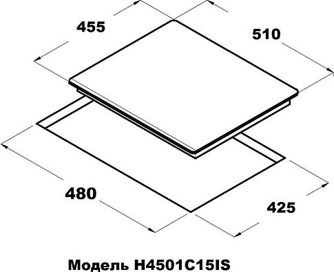 Варочная панель Schtoff H4501C15IS White