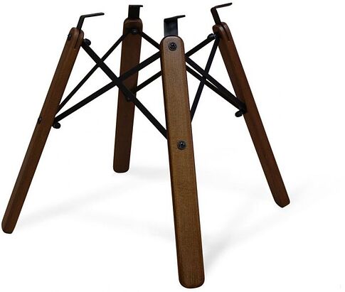 Журнальный столик Sheffilton SHT-S70/ТТ32 60 (темный орех/черный муар/ночной цветок)