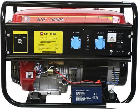 Бензиновый генератор Калибр БЭГ-5500А