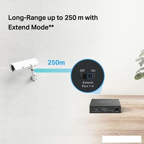 Неуправляемый коммутатор Mercusys MS106LP