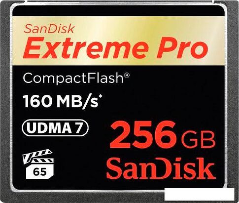Карта памяти SanDisk Extreme Pro CompactFlash 256GB [SDCFXPS-256G-X46]