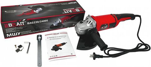 Угловая шлифмашина Brait BAG230/2400S