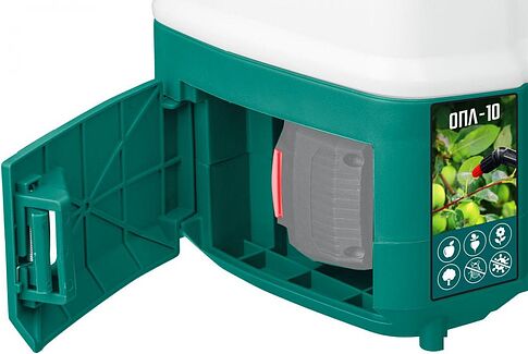 Аккумуляторный опрыскиватель Зубр ОПЛ-10 (без АКБ)