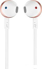 Наушники с микрофоном JBL T205 (розовое золото)