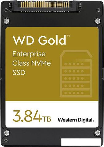 SSD WD Gold 3.84TB WDS384T1D0D