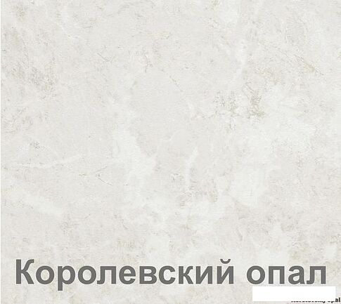 Угловая кухня Кортекс-мебель Корнелия Экстра 1.5x1.5м (белый/береза/королевский опал)