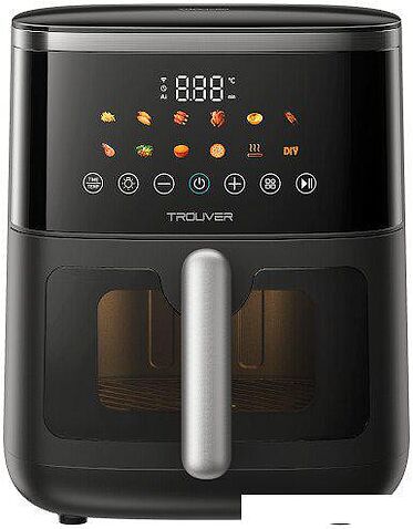 Аэрогриль (аэрофритюрница) Trouver Air Fryer FD10 Pro Max (черный)