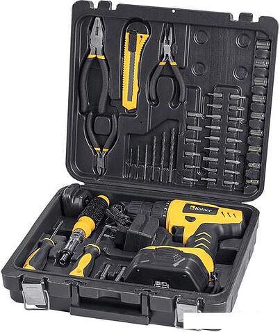 Дрель-шуруповерт Kolner KCD 14.4MA (с 2-мя АКБ, кейс, набор принадлежностей)