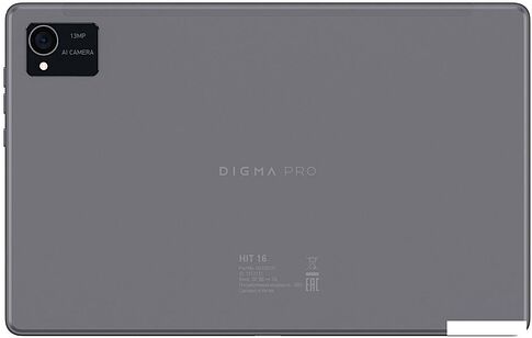 Планшет Digma Pro HIT 16 8GB/128GB (серый)