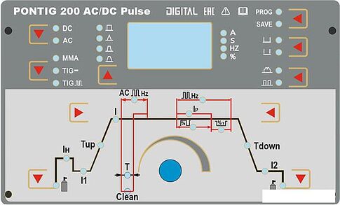 Сварочный инвертор MOST PONTIG 200 AC/DC Pulse