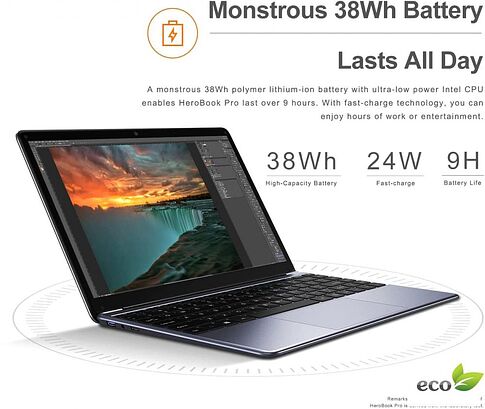 Ноутбук Chuwi HeroBook Pro CWI514-iN40208G256G