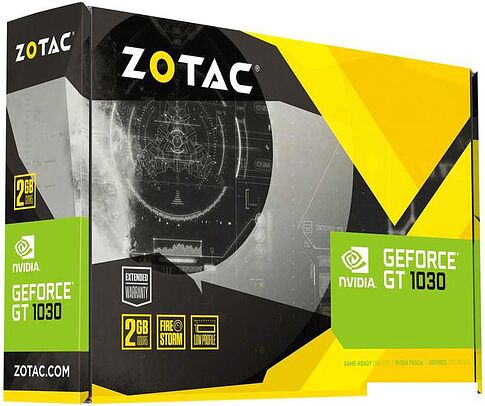 Видеокарта ZOTAC GeForce GT 1030 2GB GDDR5