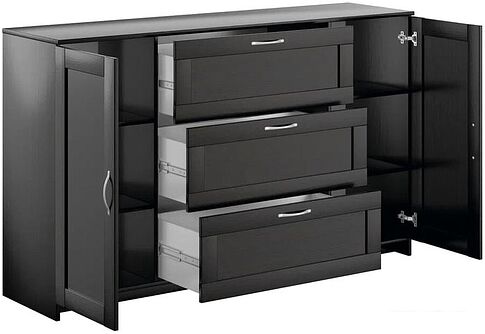 Комод Mio Tesoro Сириус 2 двери и 3 ящика 156x95 2.02.03.290.5 (дуб венге)