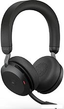Офисная гарнитура Jabra Evolve2 75 MS Stereo USB-A Desk (черный) Офисная гарнитура Jabra Evolve2 75 MS Stereo USB-A Desk (черный)