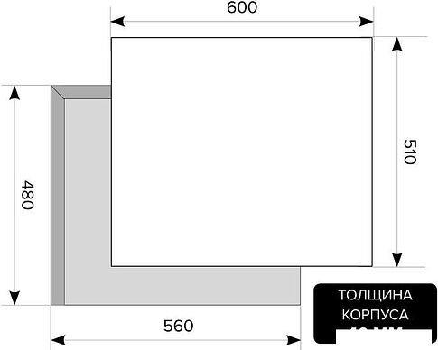 Варочная панель LEX GVG 6042 IV Light
