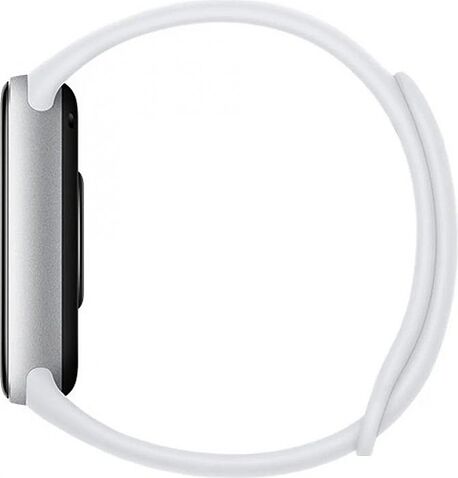 Фитнес-браслет Xiaomi Smart Band 9 (серебристый, с белым силиконовым ремешком, международная версия)