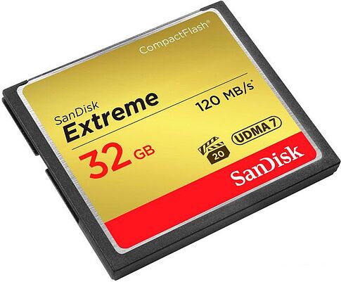 Карта памяти SanDisk Extreme CompactFlash 32GB [SDCFXSB-032G-G46]