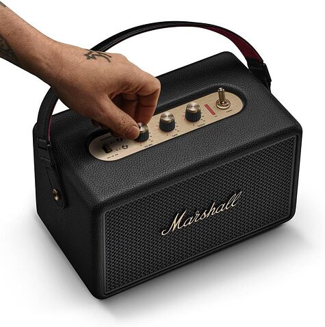 Беспроводная колонка Marshall Kilburn III (черный/латунь)