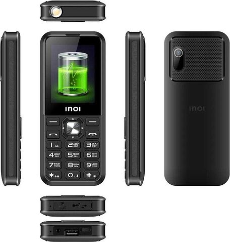 Телефон Inoi 340 PowerHub 4G (черный)