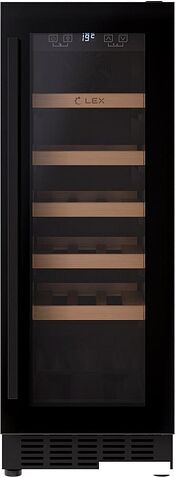 Винный шкаф LEX LWD3020BL