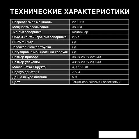 Пылесос Hyundai HYV-C3550