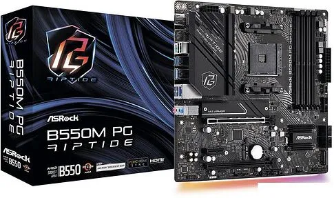 Материнская плата ASRock B550M PG Riptide