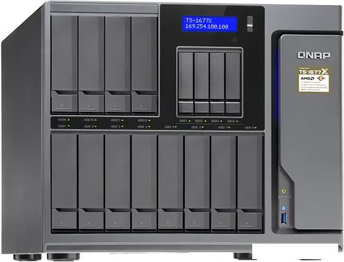 Сетевой накопитель QNAP TS-1677X-1700-64G