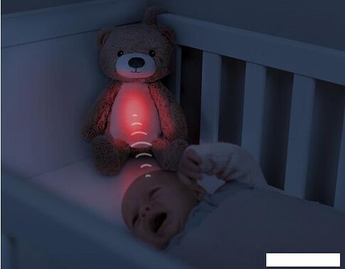 Интерактивная игрушка Zazu Мишка Броуди ZA-BRODY-01 (бежевый)