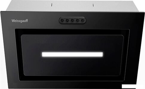 Кухонная вытяжка Weissgauff Aura 456 PB Black Glass