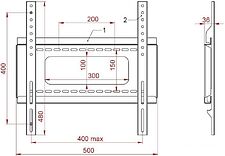 Кронштейн PL 400.B Кронштейн PL 400.B