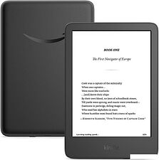 Электронная книга Amazon Kindle 2024 16GB Ad-supported (newest model, черный)
