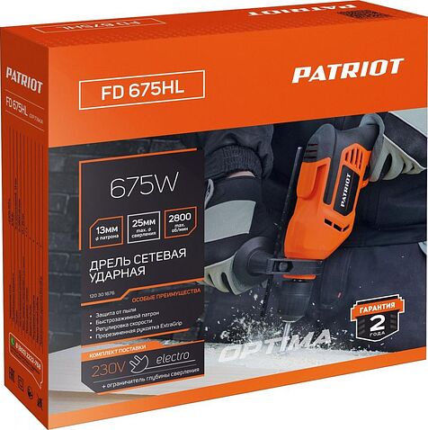 Ударная дрель Patriot FD 675 HL 120301676