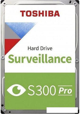 Жесткий диск Toshiba S300 Pro Surveillance 10TB HDWTA1AUZSVA Жесткий диск Toshiba S300 Pro Surveillance 10TB HDWTA1AUZSVA