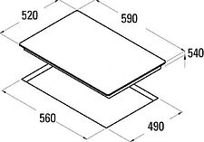 Варочная панель Schtoff I6 S07B White