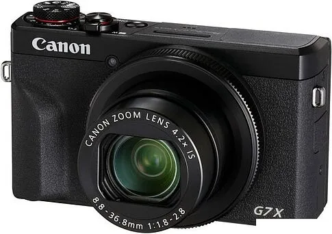 Фотоаппарат Canon PowerShot G7 X Mark III (черный)