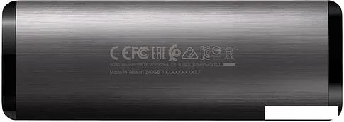 Внешний накопитель A-Data SE760 2TB ASE760-2TU32G2-CTI (титан)