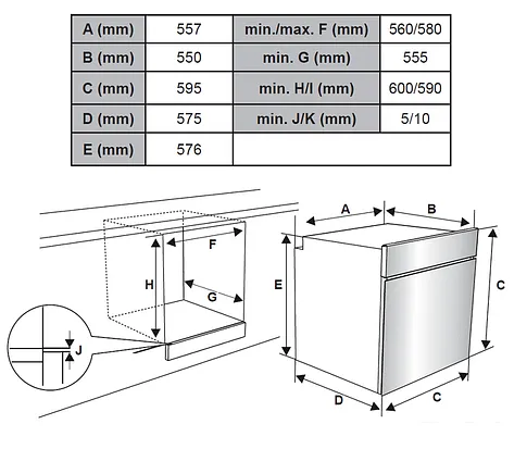 Электрический духовой шкаф Weissgauff EOV 691 PDX