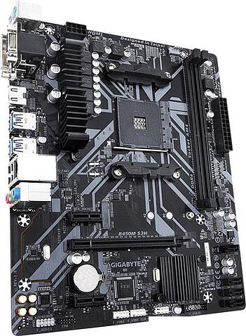Материнская плата Gigabyte B450M S2H (rev. 1.0)