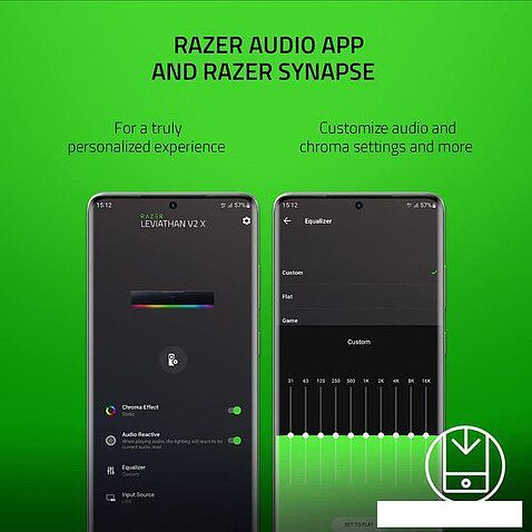 Акустика Razer Leviathan V2 X