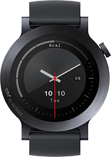 Умные часы CMF Watch 3 Pro (темно-серый, черный силиконовый ремешок)