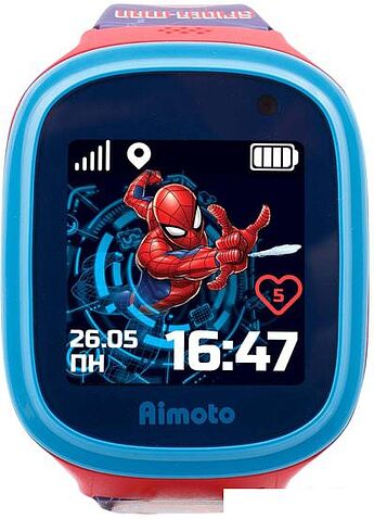 Умные часы Кнопка жизни Aimoto Marvel Человек-паук
