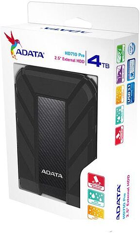 Внешний накопитель A-Data HD710P 4TB (черный)