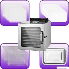 Сушилка для овощей и фруктов Kitfort KT-4919 Сушилка для овощей и фруктов Kitfort KT-4919