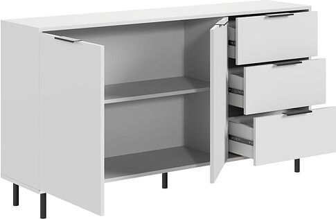 Тумба Mio Tesoro Rimini KOM2D3S/150 (белый/белый)