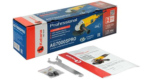 Угловая шлифмашина KATANA HD line AG7000S Pro