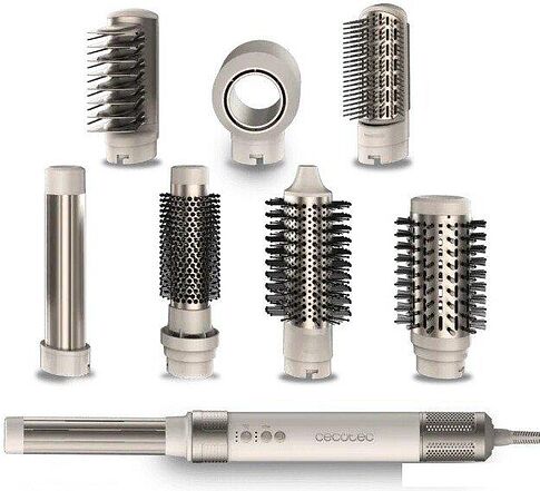 Мультистайлер Cecotec CeramicCare AirGlam Champagne 3465