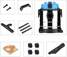 Пылесос Deko DKVC-1200-20S