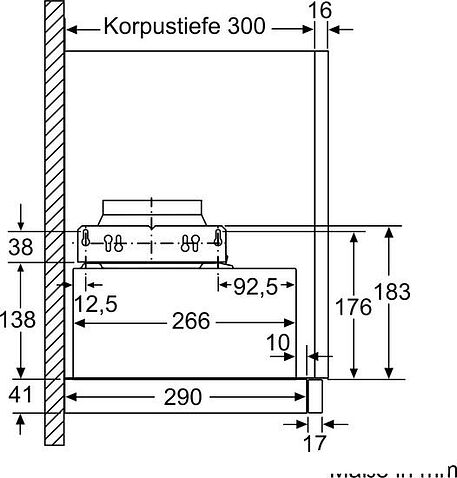 Кухонная вытяжка Bosch Serie 4 DFL064A52