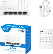 Неуправляемый коммутатор Cudy GS105U 1.0